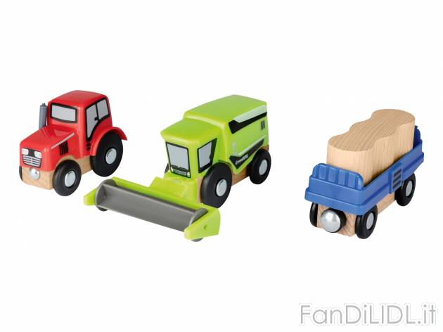 Set veicoli per gioco pista in legno , le prix 3.99 &#8364; 
- Et&#224; ...
