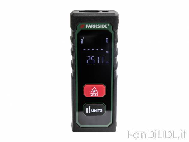 Misuratore di distanza laser Parkside, le prix 19.99 € 
- 2 modi di funzionamento:
- ...