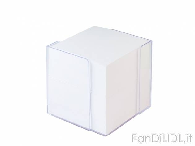 Cubo portafoglietti United Office, prezzo 1,99 &#8364; per Alla confezione 
- ...