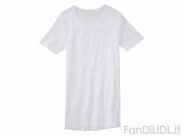 T-shirt intima da uomo Livergy, prezzo 9,99 &#8364; per Alla confezione 
- Piacevole ...