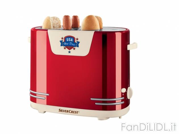 Macchina per Hot Dog , prezzo 19,99 &#8364; per Alla confezione 
- Per scaldare ...