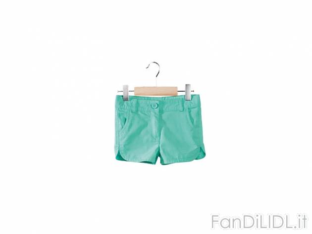 Shorts da bambina Lupilu, prezzo 4,99 &#8364; per Alla confezione 
- Misure: ...
