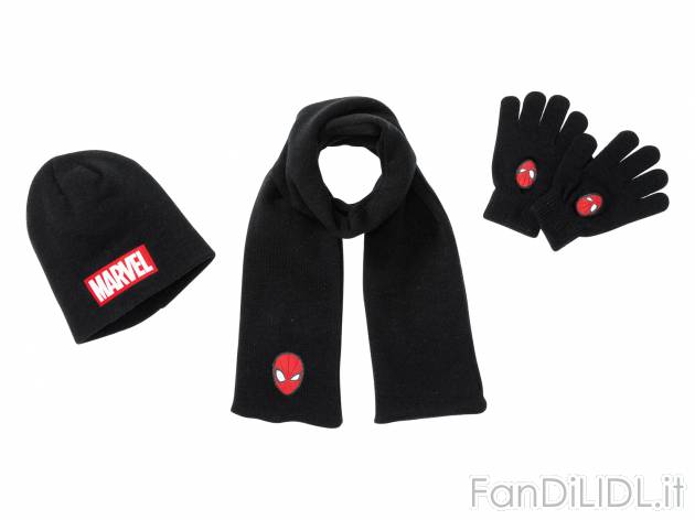 Set berretto, guanti e sciarpa per bambini , prezzo 8.99 € 
Taglia unica
Caratteristiche ...