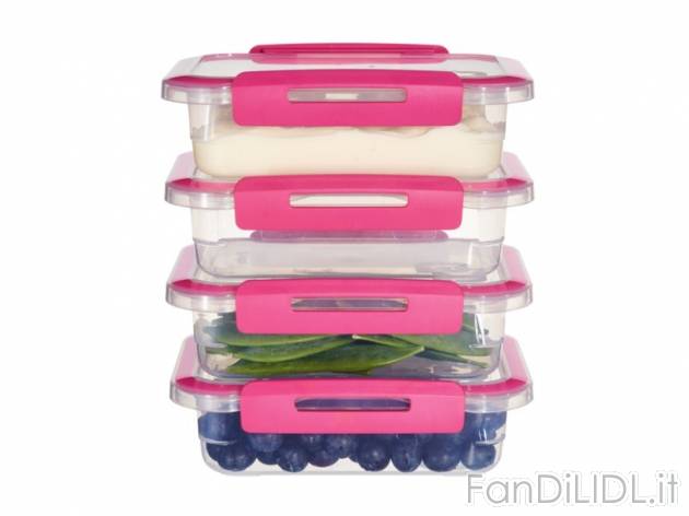 Set contenitori salvafreschezza con chiusura ermetica Ernesto, prezzo 4,99 &#8364; ...