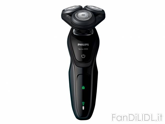 Rasoio a lamina rotante Philips Series 5000, prezzo 79.00 € 
- Rasoio per il ...