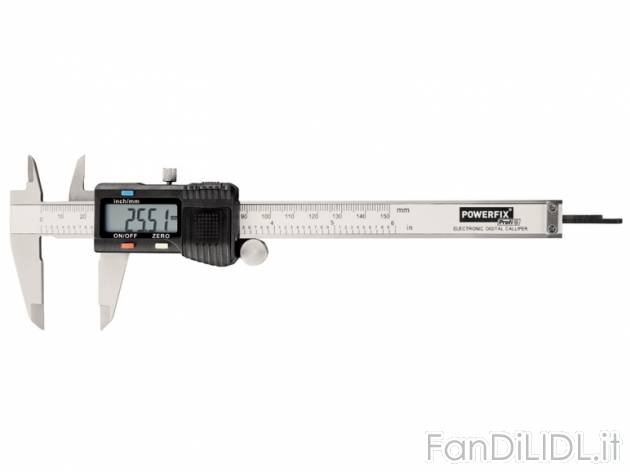Calibro o goniometro digitale Powerfix, prezzo 9,99 &#8364; per Alla confezione ...