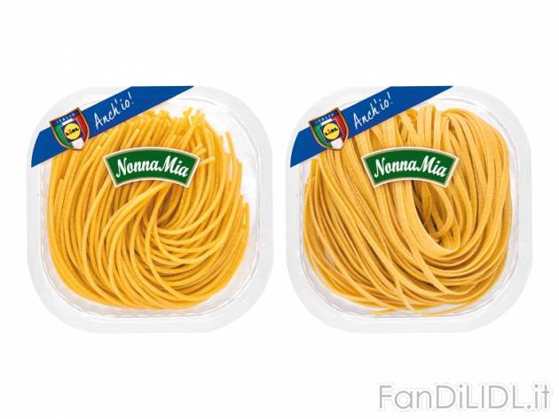 Tagliatelle o Pappardelle/Bigoli o Tagliolini , prezzo 0,99 &#8364; per 2x 250 ...