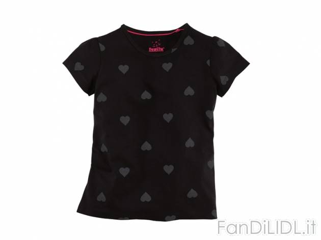 T-shirt da bambina Lupilu, prezzo 3,99 &#8364; per Alla confezione 
- Piacevoli ...