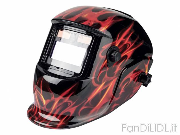 Maschera automatica da saldatore con LED Parkside, prezzo 29.99 € 
- Tempo di ...