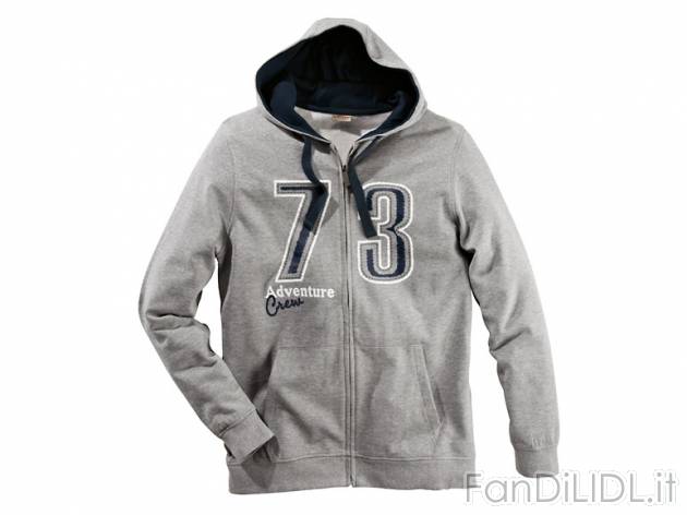 Felpa da uomo Livergy, prezzo 12,99 &#8364; per Alla confezione 
- Leggermente ...