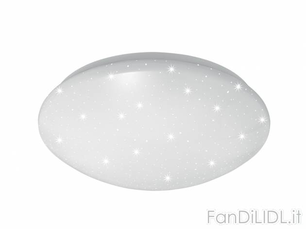 Lampada LED da soffitto o da parete Livarno Lux, prezzo 9.99 € 
- Materiale di ...
