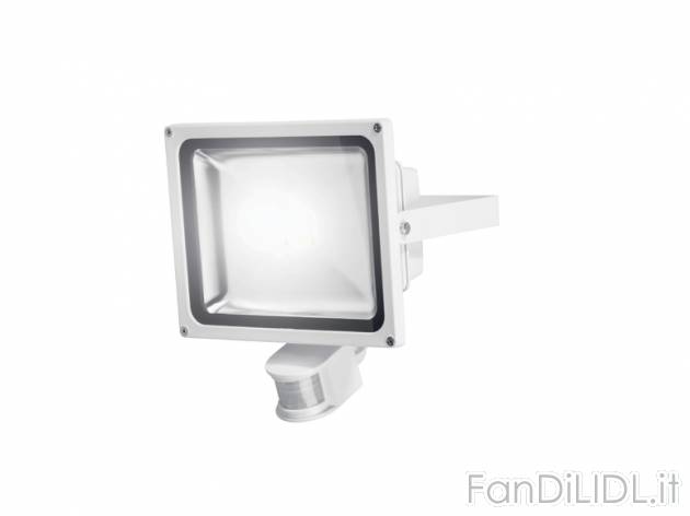Faro LED 30W con sensore di movimento , prezzo 39,99 &#8364; per Alla confezione ...