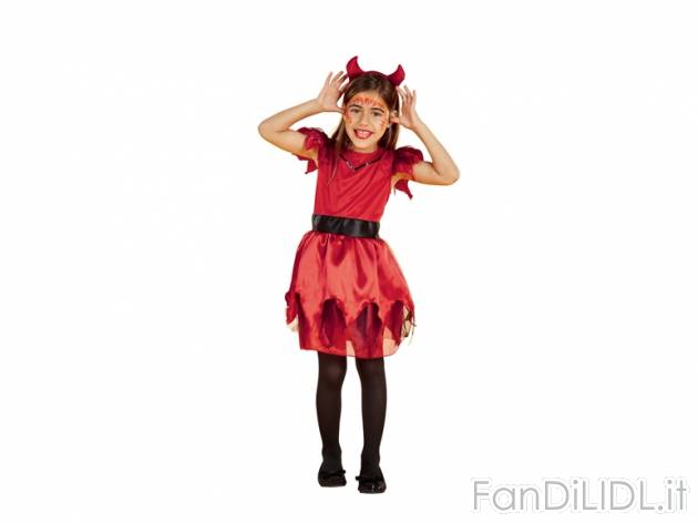 Costume di Halloween da bambina , prezzo 6,99 &#8364; per Alla confezione 
- ...