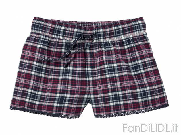 Shorts pigiama da donna Esmara, prezzo 4,99 &#8364; per Alla confezione 
- 100% ...