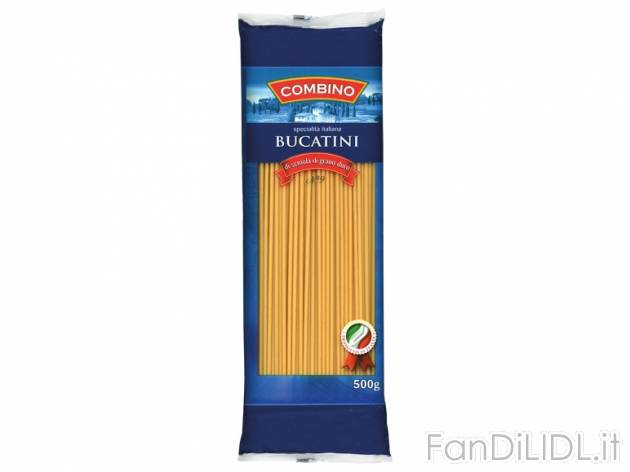 Bucatini o Bavette , prezzo 0,59 &#8364; per 2x 500 g 
-  1 pezzo = 0.39 &#8364;