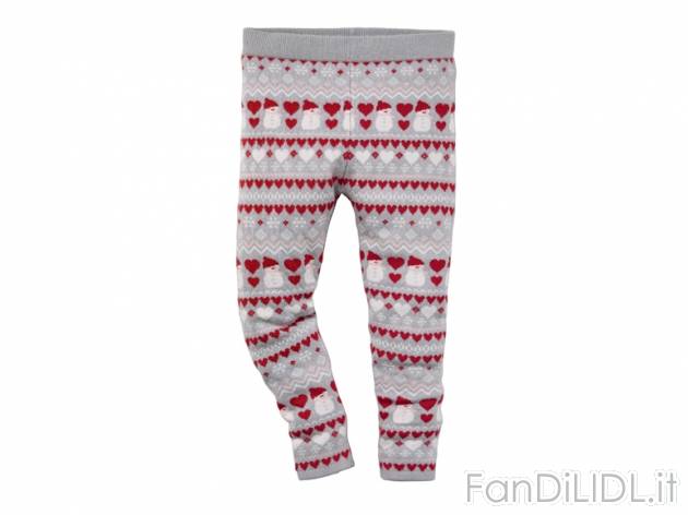 Leggings da bambina Lupilu, prezzo 7,99 &#8364; per Alla confezione 
- In maglia ...