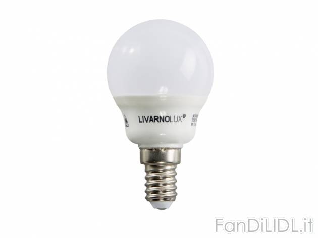 Lampadina a LED 3,5 W , prezzo 3,99 &#8364; per Alla confezione 
- Flusso luminoso: ...