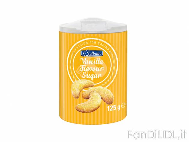 Zucchero vanigliato , prezzo 0.69 €  
-  In pratico dosatore