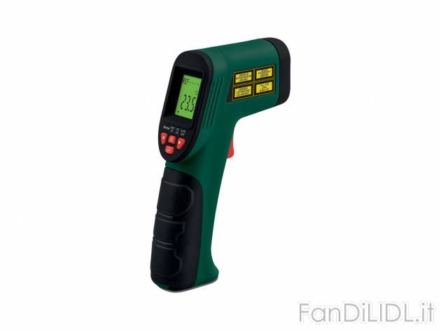 Misuratore di temperatura ad infrarossi Parkside, prezzo 16.99 € 
- Laser a 8 ...
