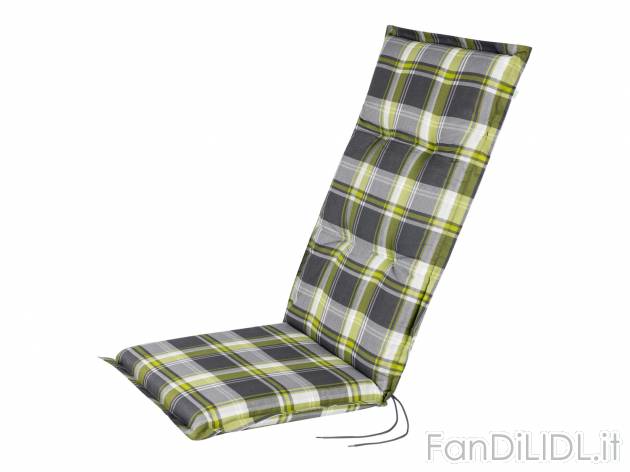 Cuscino per sedia sdraio Florabest, prezzo 11.99 &#8364; 
50 x 120 cm 
- Nastro ...