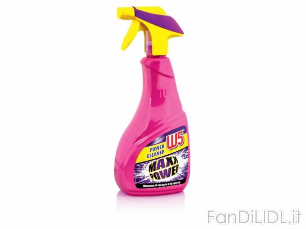 Spray anticalcare W5, prezzo 1,19 &#8364; per 750 ml confezione, € 1,59/l ...