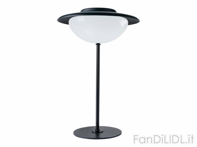 Lampada LED 3 in 1 Livarno Lux, prezzo 24.99 € 
- Da tavolo con base inclusa
- ...