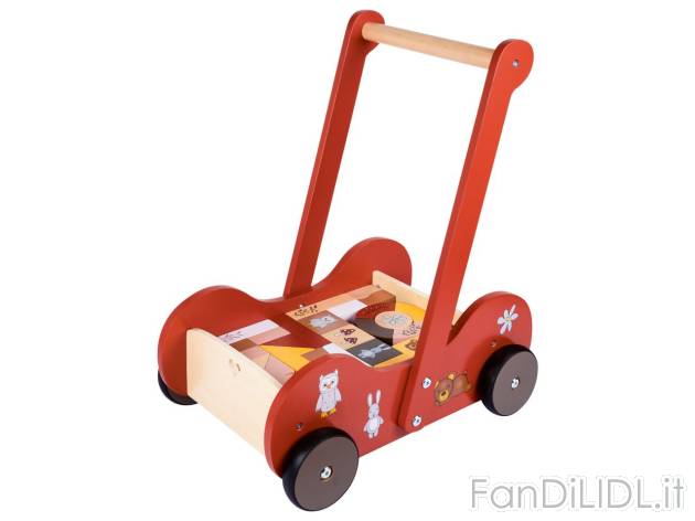 Carrello primi passi in legno , prezzo 29.99 EUR 
Carrello primi passi in legno ...