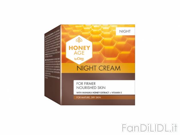 Crema notte Honey Age , prezzo 3.49 €