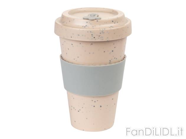 Tazza take away , prezzo 5.99 EUR 
Tazza take away In plastica riciclata 
- Lavabile ...