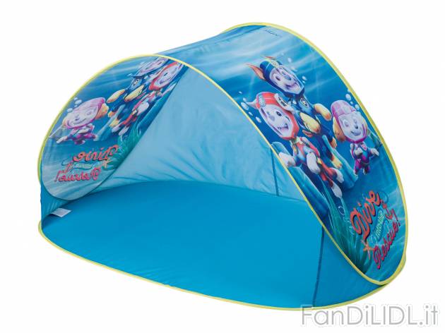 Tenda da spiaggia Cars, PJ Mask, Frozen, Paw Patrol John, prezzo 14.99 € 
- 150 ...
