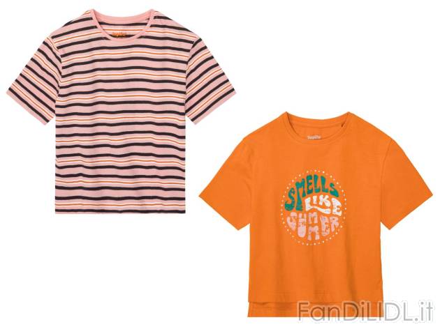 T-shirt da bambina , prezzo 6,99 EUR 
T-shirt da bambina 2 pezzi - Misure: 2-10 ...