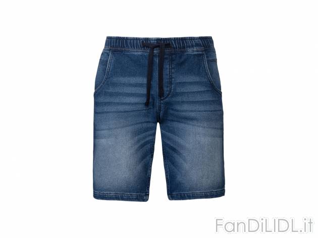 Bermuda in jeans da uomo Livergy, prezzo 7.99 &#8364; 
Misure: 46-56
Taglie ...