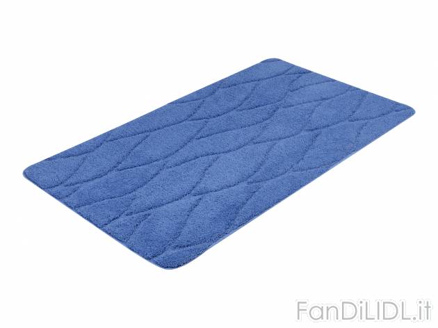 Tappeto Da Bagno Henry Di Casa Pura – Certificato Oeko-Tex 100, Morbido E Lavabile, Microfibra Multicolore, Diametro 95 Cm