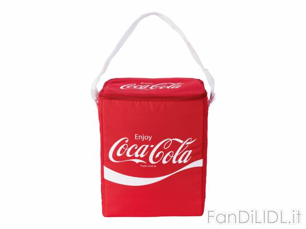 Borsa frigo Coca-cola, prezzo 9.99 €  
14 L
Caratteristiche