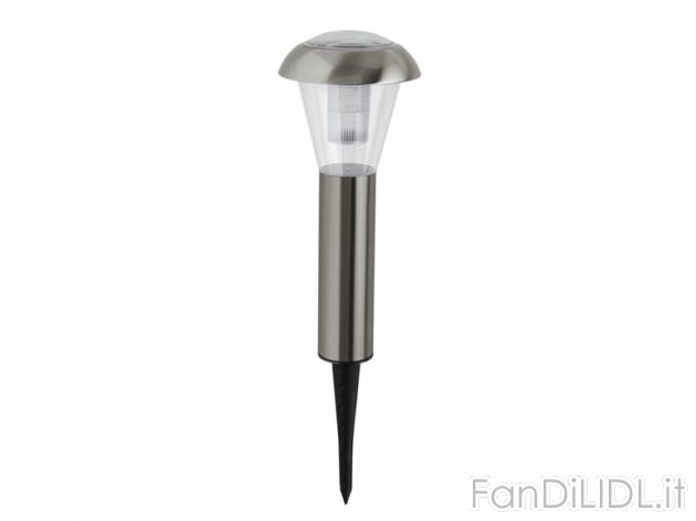Lampada LED da giardino ad energia solare , prezzo 9,99 &#8364; per Alla confezione ...