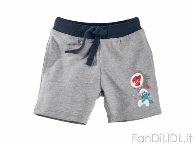 Shorts da bambino “I PUFFI” , prezzo 4,99 &#8364; per Alla confezione 
- ...