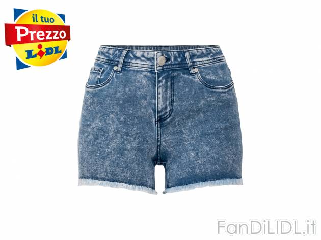 Shorts in jeans da donna Esmara, prezzo 6.99 € 
Misure: 38-48
Taglie disponibili

Caratteristiche

- ...