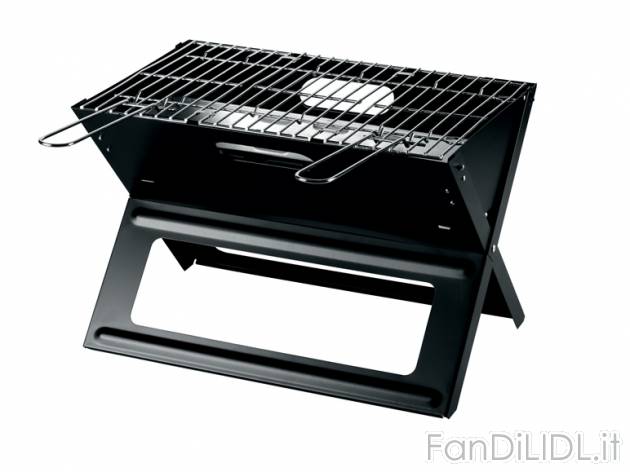 Mini barbecue Florabest, prezzo 17,99 &#8364; per Alla confezione 
- Pieghevole ...