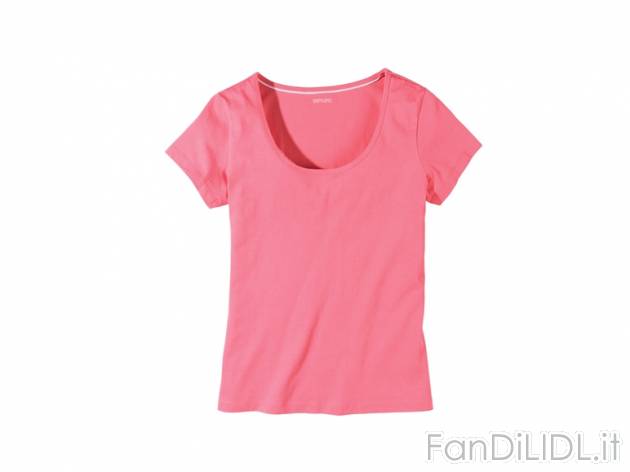 T-shirt da donna Esmara, prezzo 2,99 &#8364; per Alla confezione 
-      Misure: S-XL