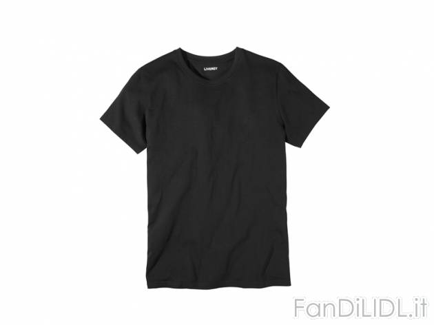 T-shirt da uomo Esmara, prezzo 2,99 &#8364; per Alla confezione 
-      Misure: S-XXL