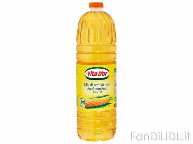 Olio di semi di mais , prezzo 1,11 &#8364; 1 l 
- Immancabile in cucina, ideale ...