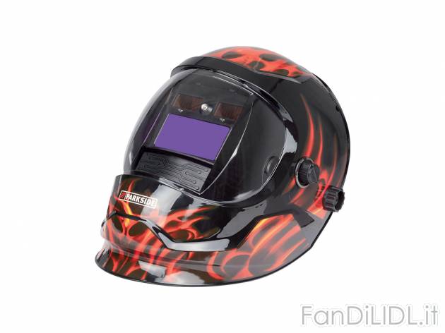 Maschera automatica da saldatore con LED Parkside, prezzo 34.99 € 
- Con LED ...