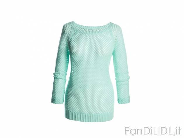 Maglia a rete da donna , prezzo 10,99 &#8364; per Alla confezione 
- 100% cotone
- ...