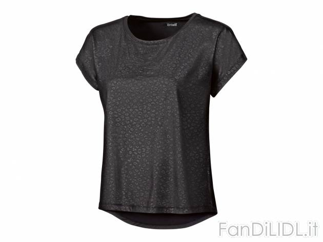 T-shirt sportiva da donna Crivit, prezzo 4.99 &#8364; 
Misure: S-L
Caratteristiche

- ...