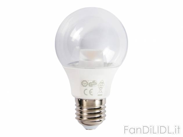 Lampadina LED Livarno Lux, prezzo 5.99 &#8364; 
2 o 3 pezzi 
- Attacchi disponibili: ...