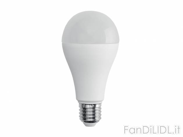 Lampadina LED dimmerabile Livarno Lux, prezzo 4.99 &#8364; 
- Attacchi e potenze ...