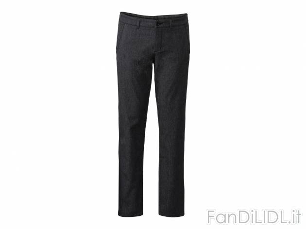 Pantaloni Slim Fit da uomo Livergy, prezzo 11.99 &#8364; 
Misure: 46-56
Taglie ...