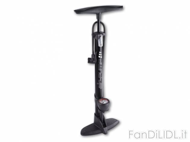 Pompa per bici con manometro Crivit Sports, prezzo 5,99 &#8364; per Alla confezione ...