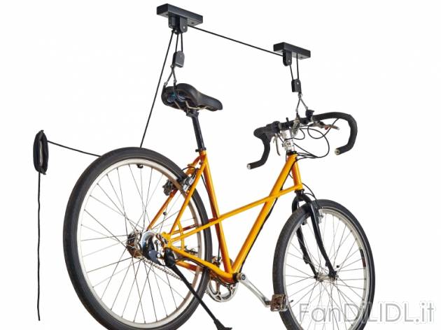 Set gancio da soffitto per bici Powerfix, prezzo 8,99 &#8364; per Al set 
- ...