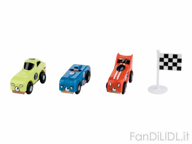 Set veicoli per gioco pista in legno Playtive, prezzo 3.99 &#8364; 

Caratteristiche

- ...